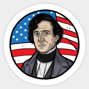 Franklin Pierce Sticker